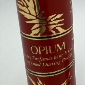 Yves Saint Laurent Opium Perfumed Dusting Powder - Red and Gold